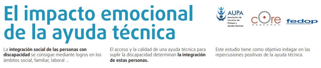 Portada de El impacto emocional de la Ayuda Técnica